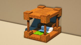 Closed Bed In Minecraft [upl. by Hunfredo]