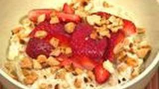 How To Make Bircher Muesli With Pear And Berries [upl. by Notrub]