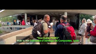 European ReligiousMarian Pilgrimage  Day 3  Santiago de Compostela Spain [upl. by Enelrahc]