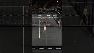 Caldera’s dropshot was too smooth 🤯 premierpadel sports padel [upl. by Osborn]