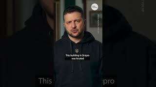 Zelenskyy on Dnipro strike ‘We must do everything to stop’ Russia  USA TODAY Shorts [upl. by Nuhsed]