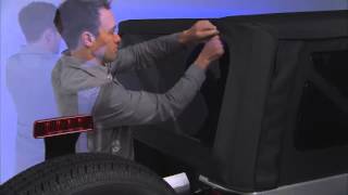 2016 Jeep Wrangler  Rear Window Removal  Two Door Models [upl. by Uaeb694]