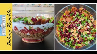 Mediterranean Salad Chickpea Fatteh A musttry salad ‎ فتة حمص بطريقه مميزه ومكونات بسيطه [upl. by Karleen]