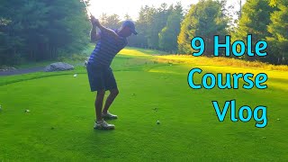 Playing the Front 9 at Timberstone  Course Vlog [upl. by Rebmik936]