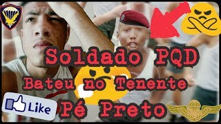 Soldado PQD Vs Tenente Pé Preto Na Corrida Exército Brasileiro Militar [upl. by Ellata]