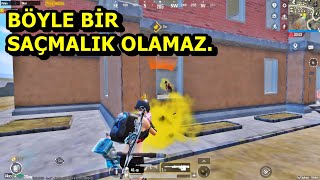 BÖYLE BİR SAÇMALIK OLAMAZ OLAMAZ OLAMAZ BATUR GAME SOLO SQUAD PUBG MOBİLE [upl. by Miguela]