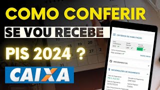 Como conferir se vou ter direito a receber o PIS 2024–Como saber se sou Habilitado ao PIS PASEP [upl. by Fanchet462]