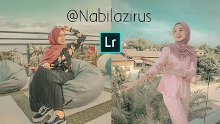 Cara edit Foto Seperti NABILAZIRUS  Lightroom Mobile NABILAZIRUS [upl. by Siward]