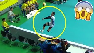 CRAZIEST SAVE EVER  Crazy Volleyball Saves HD [upl. by Damales]