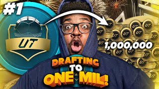 ep1 Playing FC25 Drafts until I get ONE MILLION COINS  Draft To Milly [upl. by Eleets]