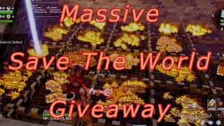 🔴LIVE FREE FORTNITE SAVE THE WORLD GIVEAWAY🔴 [upl. by Spohr]