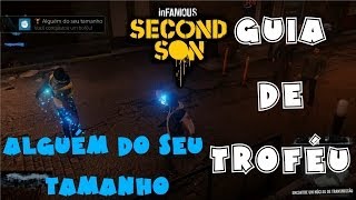 Alguém do seu Tamanho Resgate 10 condutores fugitivos de multidões  inFAMOUS Second Son Troféu [upl. by Deden]