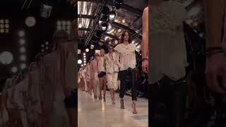 The Isabel Marant SpringSummer 2023 collection finale fashionbrand runwaycollection fashion [upl. by Haneekas]