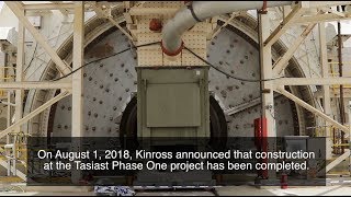 Kinross Gold Completes Tasiast Phase One Construction [upl. by Aynuat]