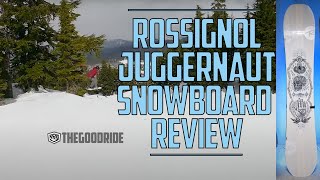 Rossignol Juggernaut 2022 Snowboard Review  Compared to Rossignol Jibsaw [upl. by Ingrim]