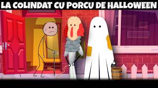 DE HALLOWEEN ÎN SAT CU PORCUL ȘI NEA OCHILĂ [upl. by Eltsryk]