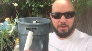 Aquaponics  Cleaning my Sand  Gravel Filter  EASY [upl. by Piegari666]