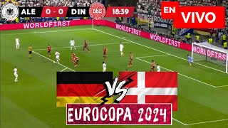 🔴 ALEMANIA VS DINAMARCA EN VIVO  UEFA EUROCOPA 2024 OCTAVOS DE FINAL  GERMANY VS DENMARK LIVE [upl. by Petigny297]