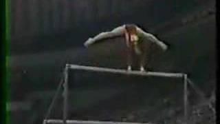 Olga Bicherova  1981 Worlds EF  Uneven Bars [upl. by Htebazile3]