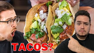 Real Mexican reviews Joshua Weissmans Carne Asada Tacos [upl. by Souza528]