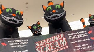 Midsummer Scream 2024 Horror Convention in Long Beach [upl. by Nylia]