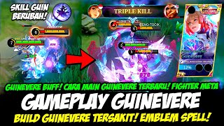 GAMEPLAY GUINEVERE BUFF❗CARA MAIN GUINEVERE TERBARU❗BUILD GUINEVERE TERSAKIT 2023❗TUTORIAL GUINEVERE [upl. by Pilif]