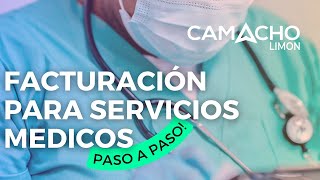 Como hacer una factura por servicios CFDI 40 en el SAT Servicios medicos y detales honorarios [upl. by Manvell]