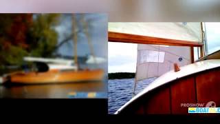 Yachtwerft Berlin 15er Jollenkreuzer PBoot Sailing boat Yawl Year  1964 [upl. by Linson]