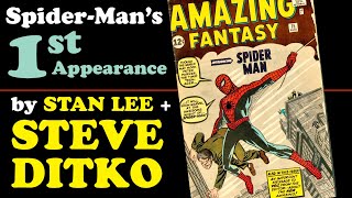 Spider Mans 1st Appearance by Ditko and Lee Amazing Fantasy 15 [upl. by Teplica572]