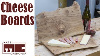 Cheese amp Charcuterie Boards From Sawmill Waste [upl. by Schreibe]