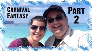 Carnival Fantasy Cruise Vlog 2015  Day 3  Half Moon Cay  Bahamas  ParoDeeJay [upl. by Josepha]