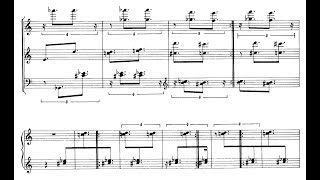 Morton Feldman  Triadic Memories 1981 for piano [upl. by Niliak343]