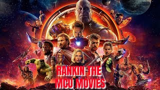 Ranking The MCU Movies Updated [upl. by Toth]