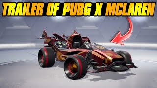 🔴 Pubg x Mclaren Collab  Trailer  F1 Buggy Skin  Pubg Mobile [upl. by Staten]