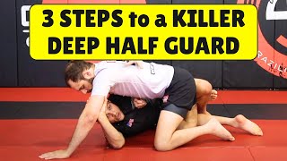 Deep Half Guard Sweep and Strategy [upl. by Gerda]