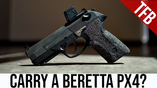 Why Im Finally Going to Try Carrying a Beretta PX4 for EDC [upl. by Barolet]