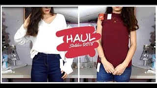 Haul Soldes 2018 partie 2  Undiz HampM Kiabi Cache cache [upl. by Vargas]