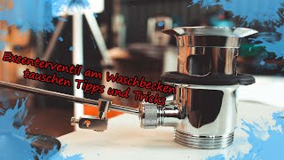 Excenterventil am Waschbecken tauschen Tipps und Tricks [upl. by Helsell]