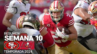 San Francisco 49ers vs Tampa Bay Buccaneers  Resumen en español  Semana 10  NFL Highlights 2024 [upl. by Eniledam]