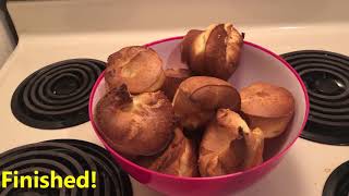 How to make Popovers easy recipe [upl. by Eniawtna]