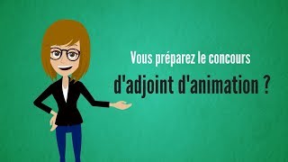 Vidéo Préparation concours adjoint animation – Carrières publiques [upl. by Aimahc]