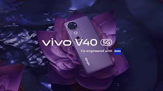 Beauty of Nebula Purple  vivo V40 5G [upl. by Jilly]