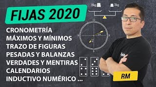 12 Fijas Ejercicios DECO San Marcos 2020  Razonamiento matemático [upl. by Arv385]