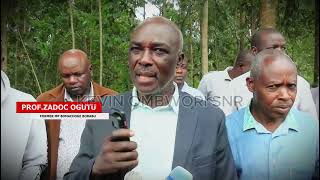 Hon Prof Zadock Ogutu is back supports Obomo Bwomogusii  Listen to his counsel [upl. by Eiryk]