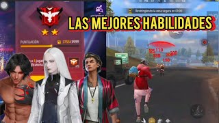 LAS MEJORES HABILIDADES PARA CLASIFICATORIA FREE FIRE [upl. by Vedis]