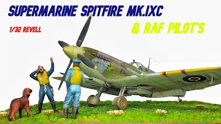 Supermarine Spitfire MkIXc Build 132 Revell Scale Model BuildSpitfire Savaş Uçağı Maketi Yapımı [upl. by Martin157]