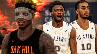 NBA 2K22 MyCAREER 1  THE COMEBACK BJ ISLAND vs BRONNY JAMES amp AMARI BAILEY [upl. by Ezaria]