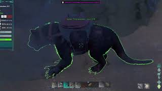 I tame an apex thyla and test to see if it can take on a volcanic creature  Primal nemesis [upl. by Ahsram]