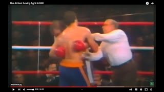 This is the dirtiest boxing fight EVER RIP Gerrie Coetzee [upl. by Obnukotalo102]