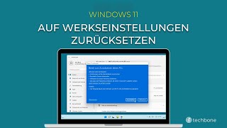 Auf Werkseinstellungen zurücksetzen Windows 11 [upl. by Rovaert110]